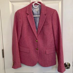 JCrew Patterned Schoolboy Blazer
